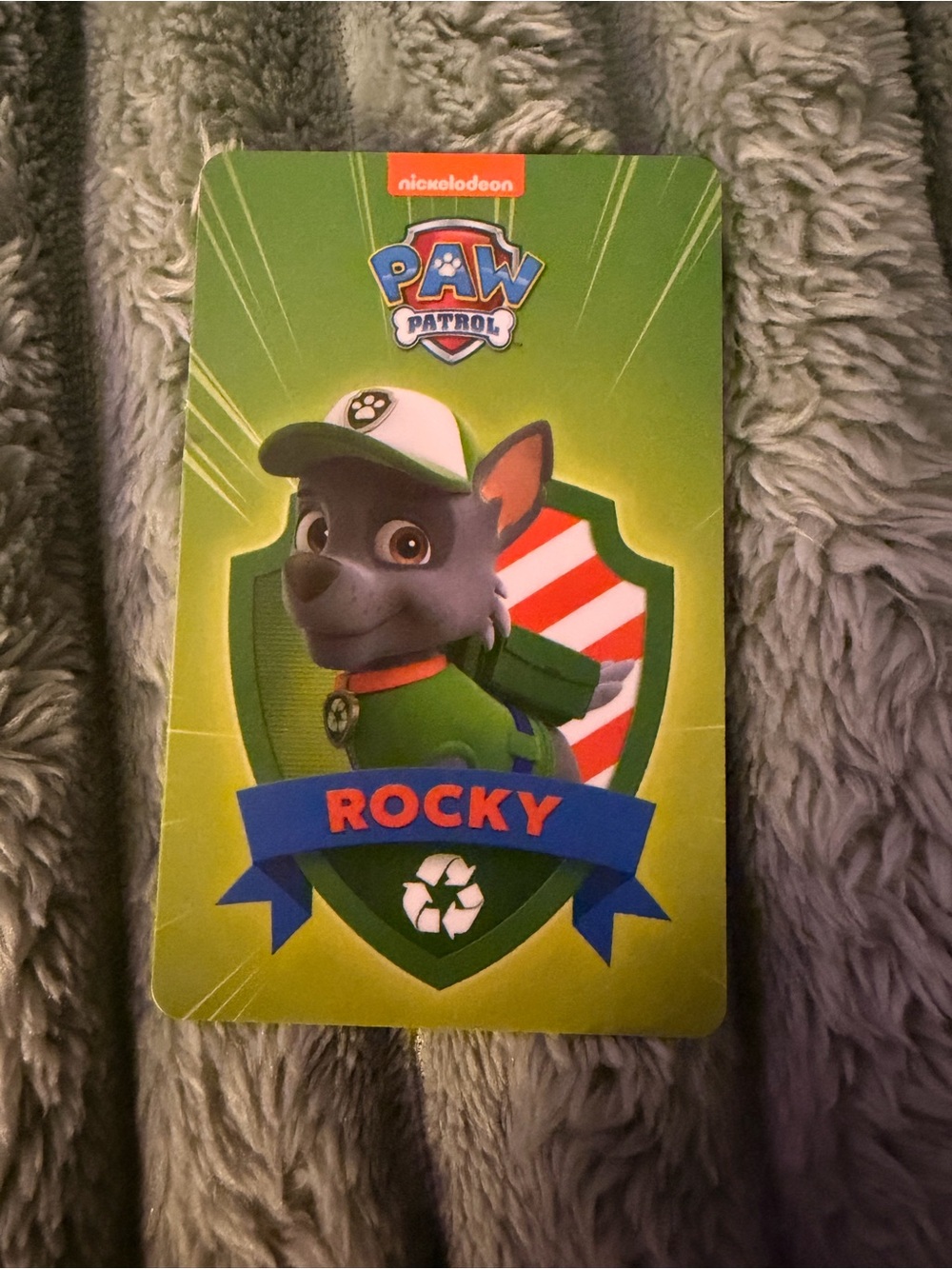 PAW Patrol Rocky YotoCard